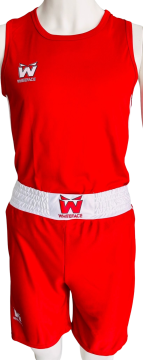 Whiteface Boks Atlet Şort (Kırmızı)