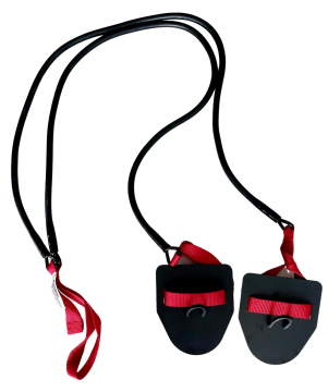 STRECHCORDZ EL PALETLİ YÜZME KARA ANTRENMAN DİRENÇ LASTİĞİ (KIRMIZI) (5,4-14,1 KG)