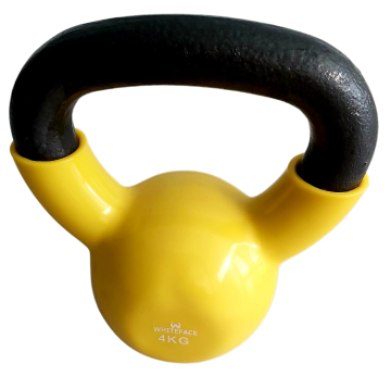 WHİTEFACE KETTLEBELL(ÇAYDANLIK TİPİ DAMBIL) 4KG (SARI-SİYAH)