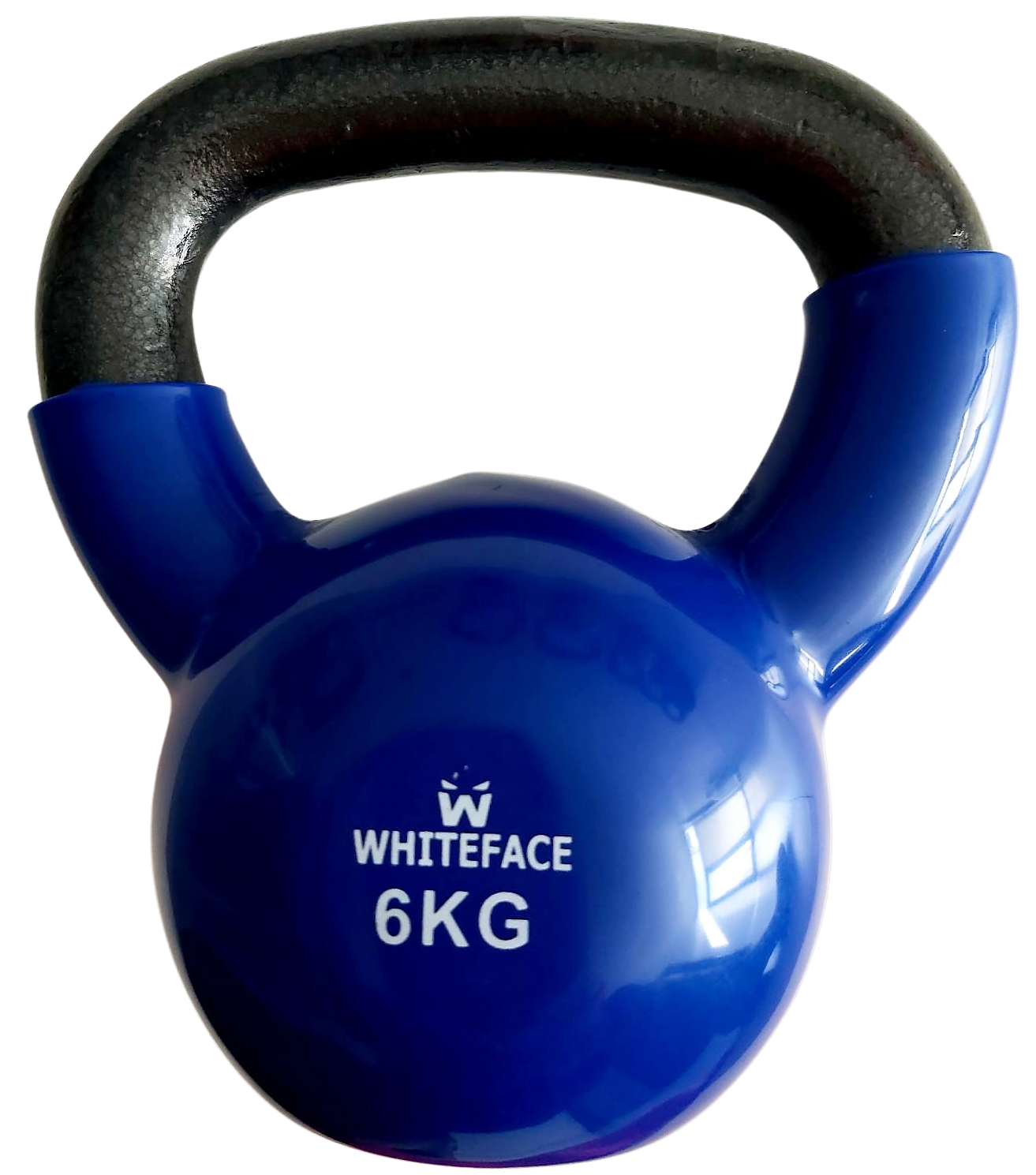 WHİTEFACE KETTLEBELL(ÇAYDANLIK TİPİ DAMBIL) 6 KG (MAVİ-SİYAH)