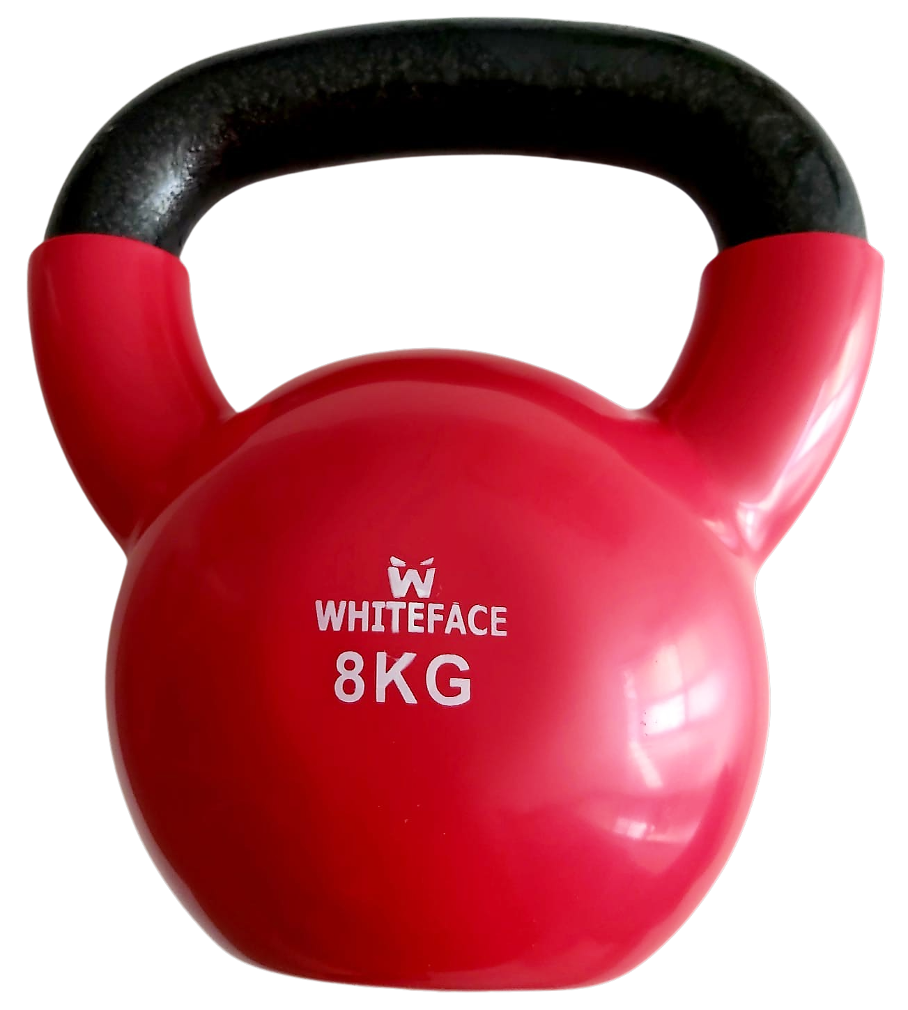 WHİTEFACE KETTLEBELL(ÇAYDANLIK TİPİ DAMBIL) 8KG (KIRMIZI-SİYAH)