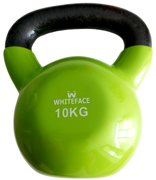 WHİTEFACE KETTLEBELL(ÇAYDANLIK TİPİ DAMBIL)10 KG (YEŞİL-SİYAH)