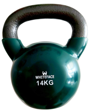 WHİTEFACE KETTLEBELL(ÇAYDANLIK TİPİ DAMBIL 14KG (KOYU YEŞİL-SİYAH)