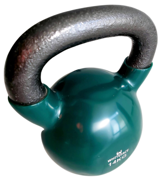 WHİTEFACE KETTLEBELL(ÇAYDANLIK TİPİ DAMBIL 14KG (KOYU YEŞİL-SİYAH)