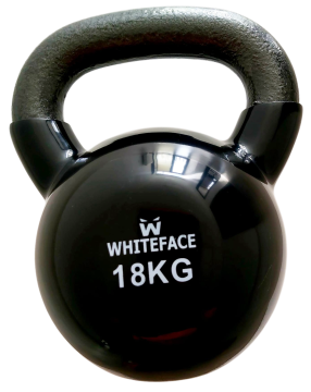 WHİTEFACE KETTLEBELL(ÇAYDANLIK TİPİ DAMBIL 18KG (SİYAH)