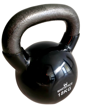 WHİTEFACE KETTLEBELL(ÇAYDANLIK TİPİ DAMBIL 18KG (SİYAH)