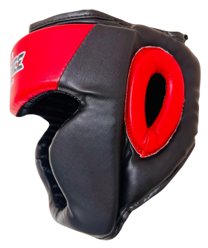 Whiteface Yanak ve Çene Korumalı Boks Kaskı/Muay Thai/Kick Boks Kask (KIRMIZI)