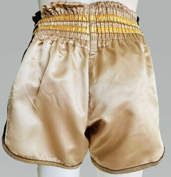 Whiteface Muay Thai Elite Şort (Sütlükahve-Siyah)