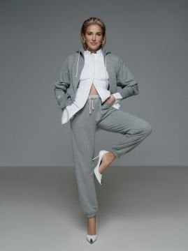 Signature Heather Grey Sweatshirt