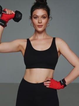 Second Skin Black Bra