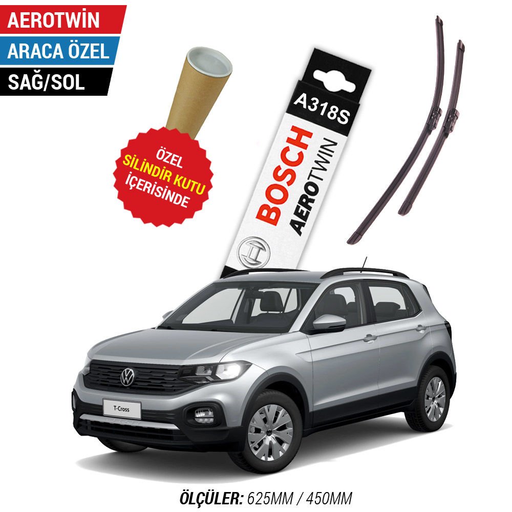 Volkswagen T-Cross Silecek (2022-2024) Bosch Aerotwin A318S