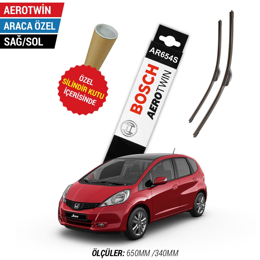 Honda Jazz Silecek Takımı (2009-2014) Bosch Aerotwin