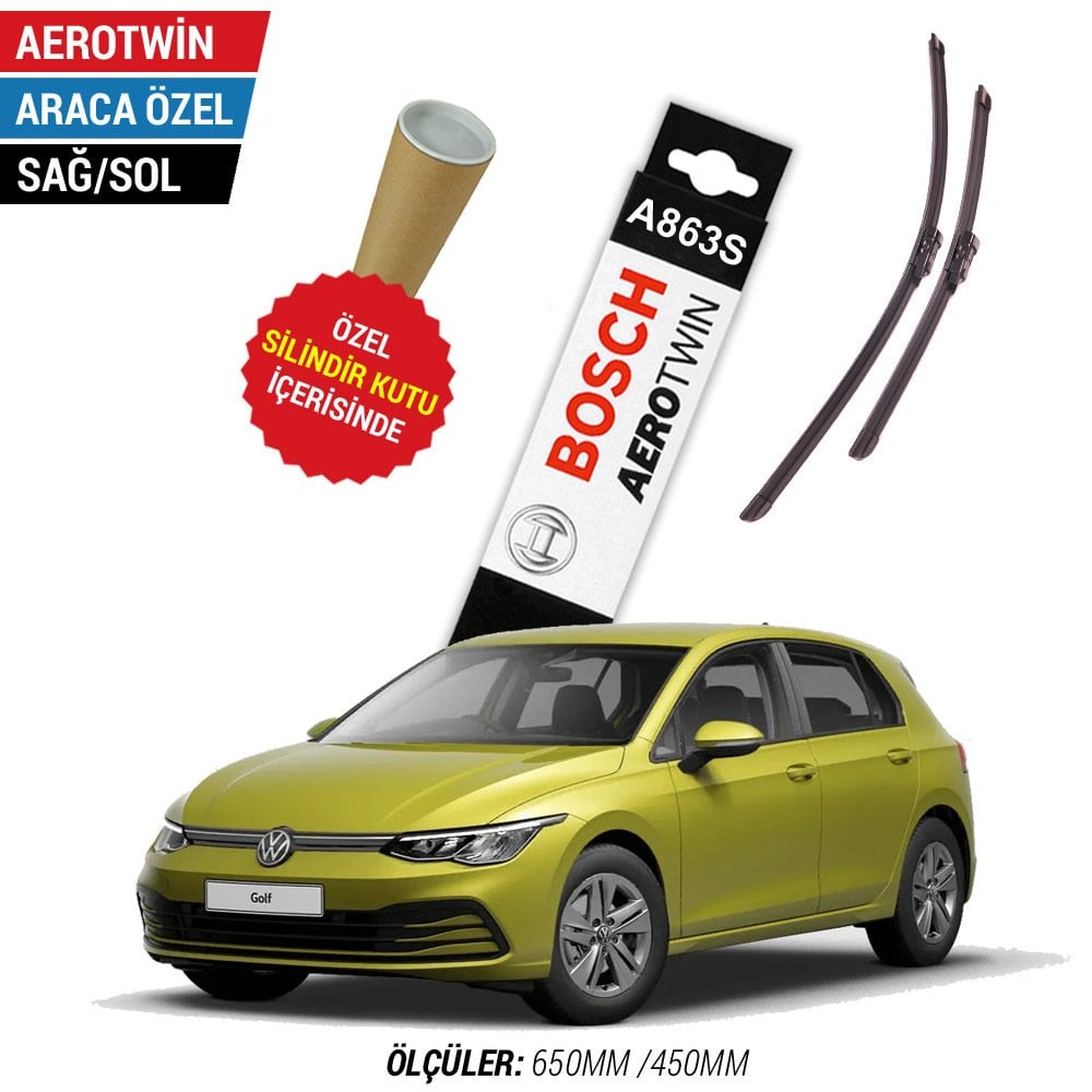 Volkswagen Golf 8 Silecek (2021-2022) Bosch Aerotwin A863S