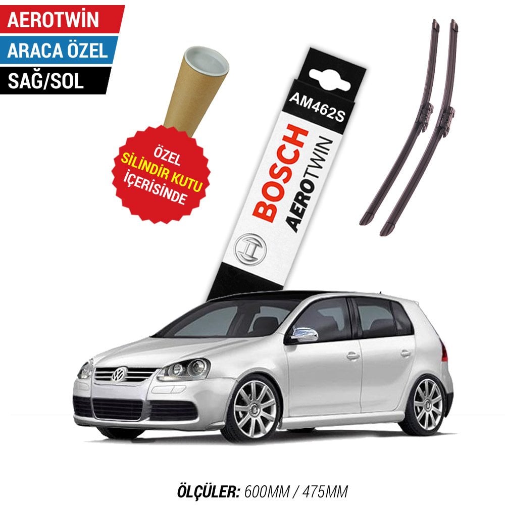 VW Golf 5 Silecek Takımı (2006-2009) Bosch Aerotwin AM462S