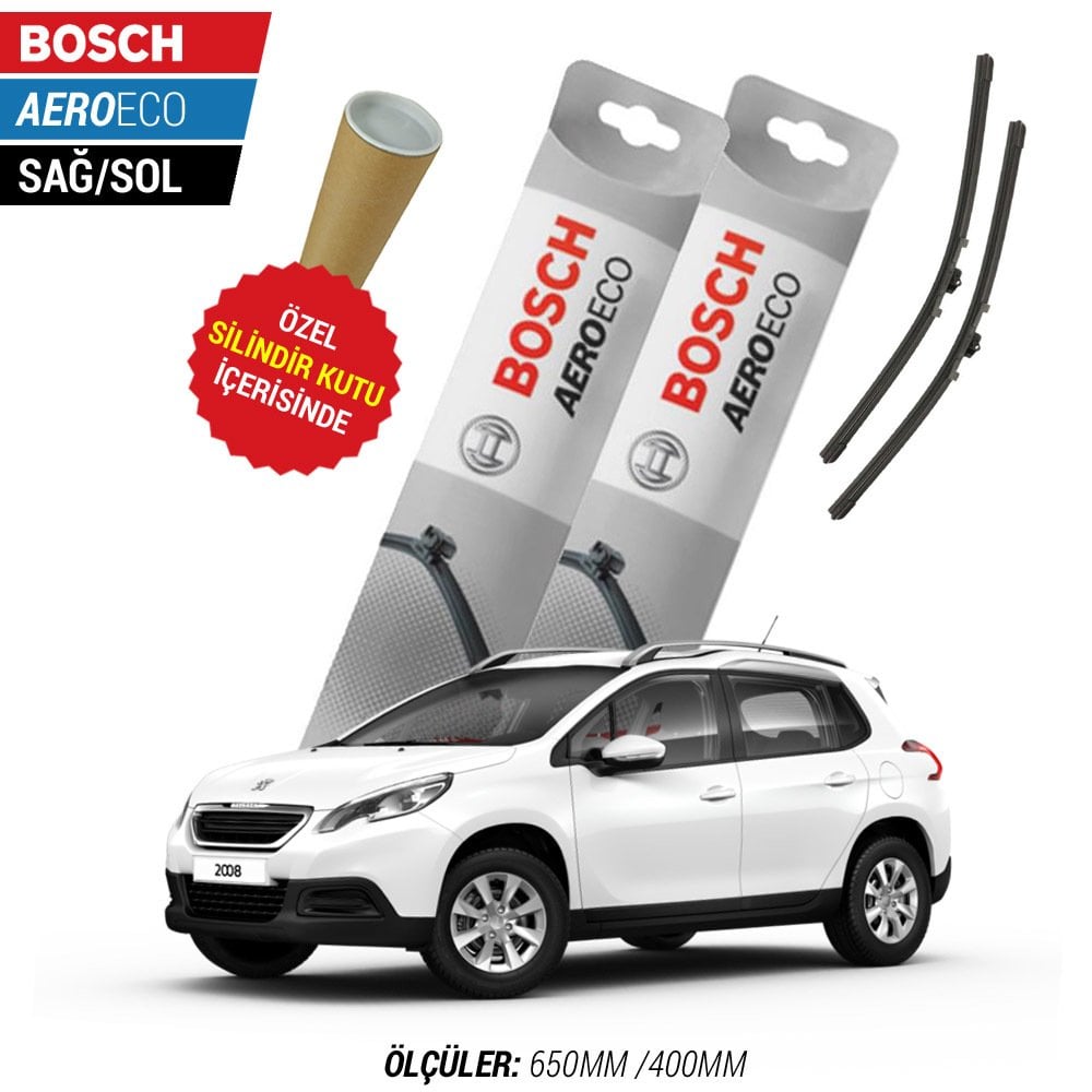 Peugeot 2008 Muz Silecek (2013-2019) Bosch Aeroeco