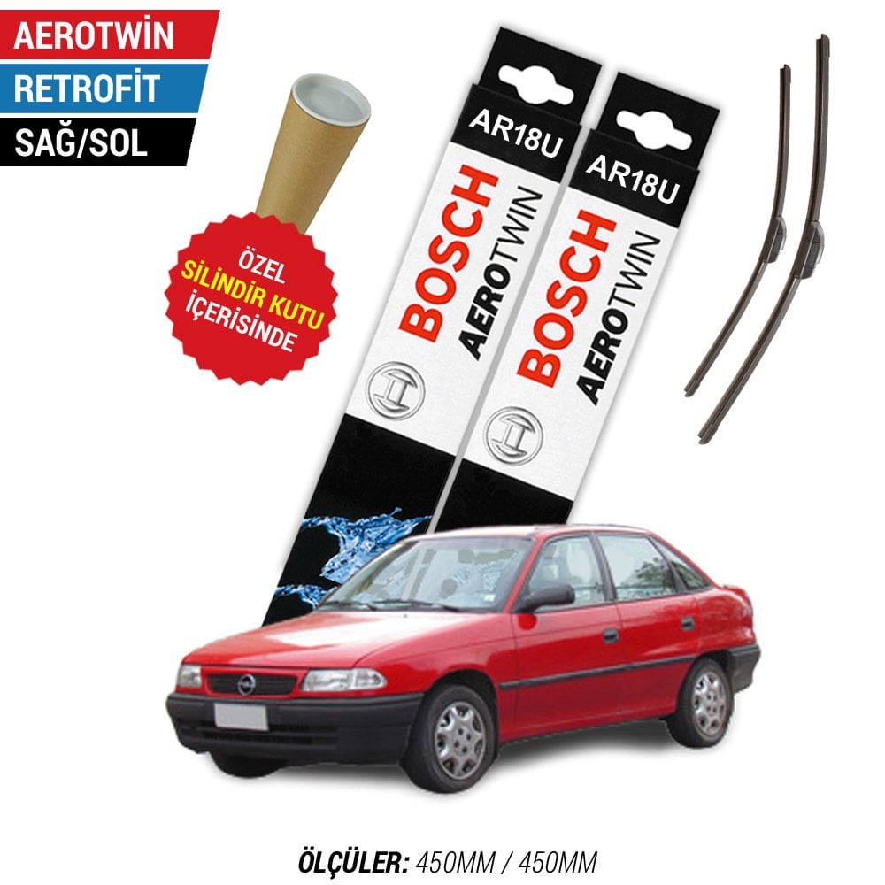 Opel Astra F Silecek Takımı (1991-1998) Bosch Aerotwin