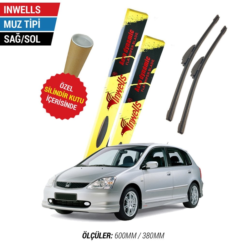 Honda Civic HB İnwells Muz Silecek (2001-2005)