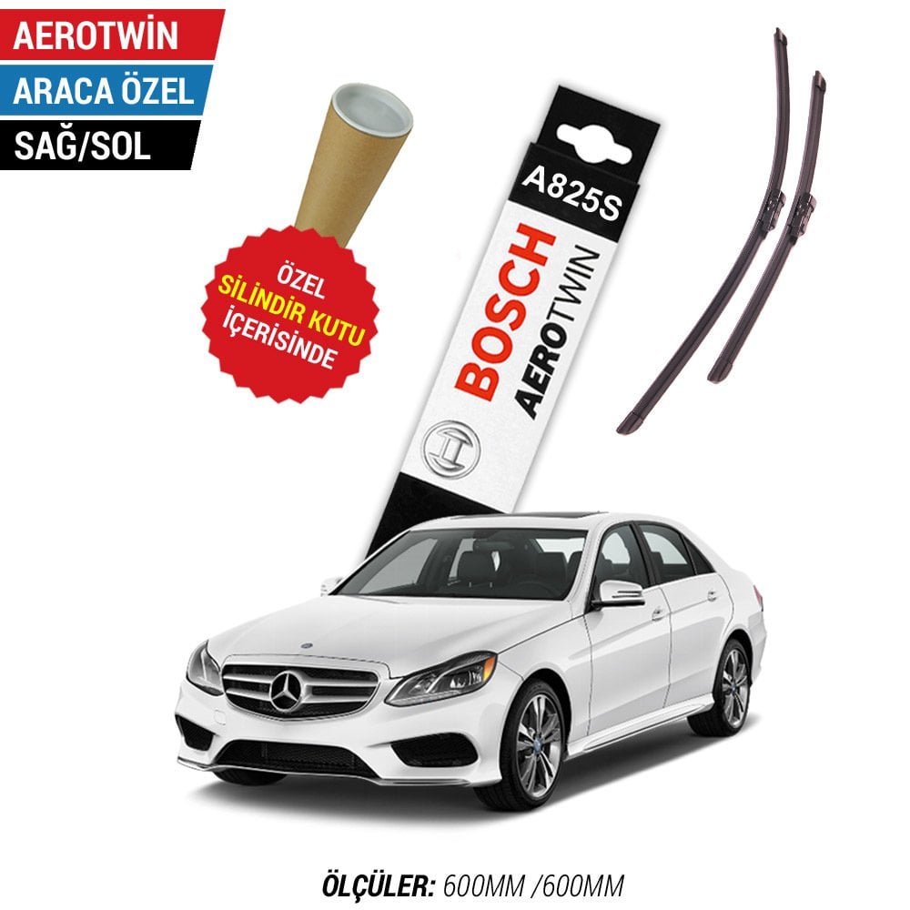 Mercedes E Silecek Seti (2014-2016 W212) Bosch Aerotwin A825S