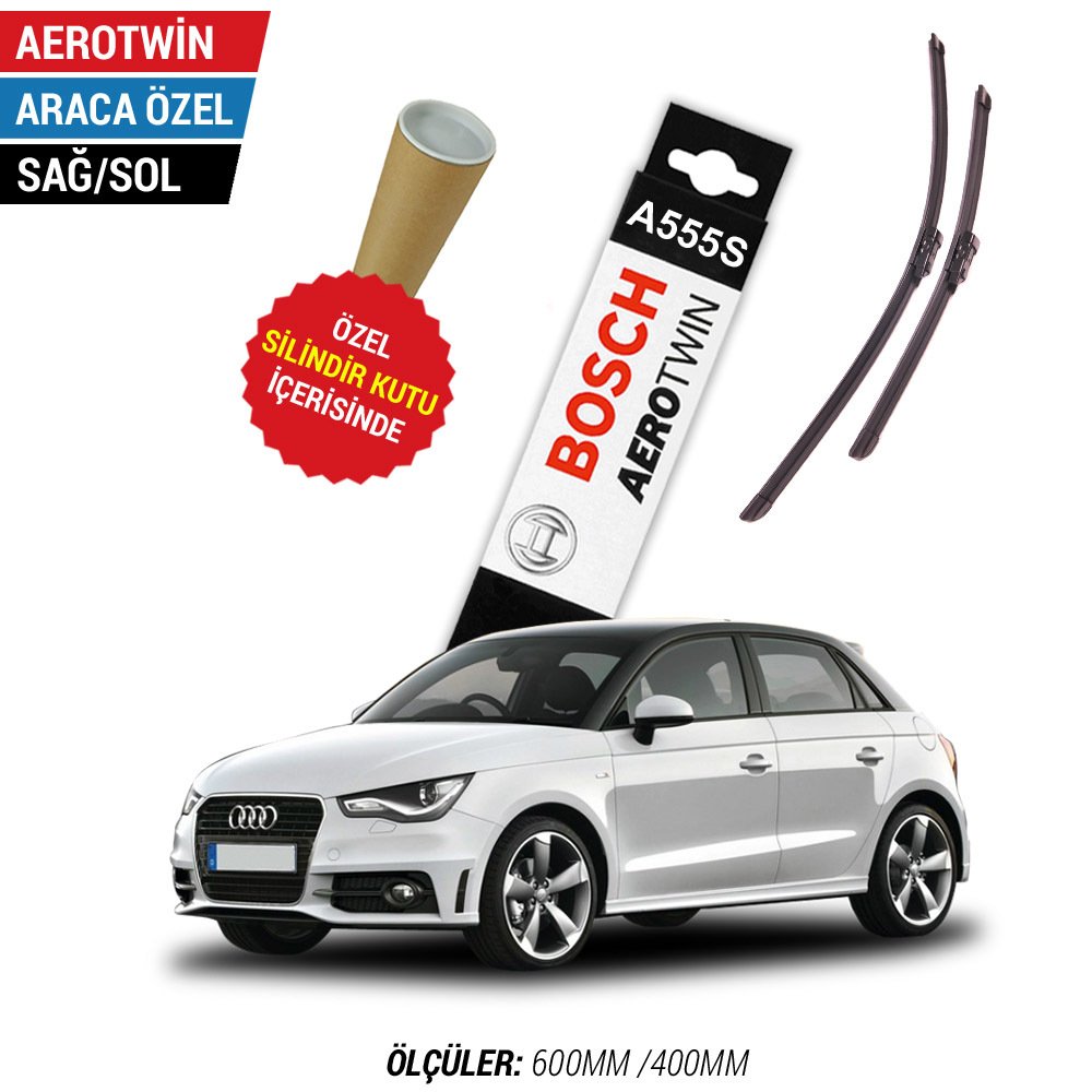 Audi A1 Silecek Takımı (2010-2018) Bosch Aerotwin A555S