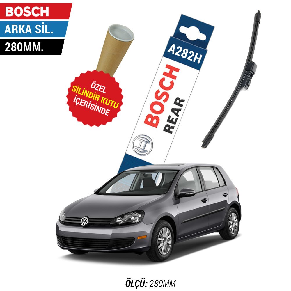 Vw Golf 6 Arka Silecek (2009-2012 5K1) Bosch Rear A282H