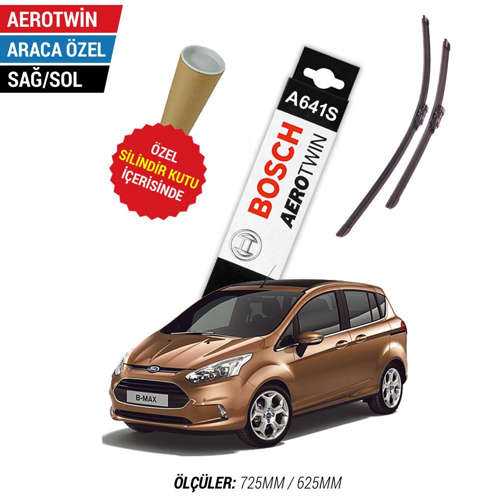 Ford B-Max Silecek Seti (2012-2017) Bosch Aerotwin A641S