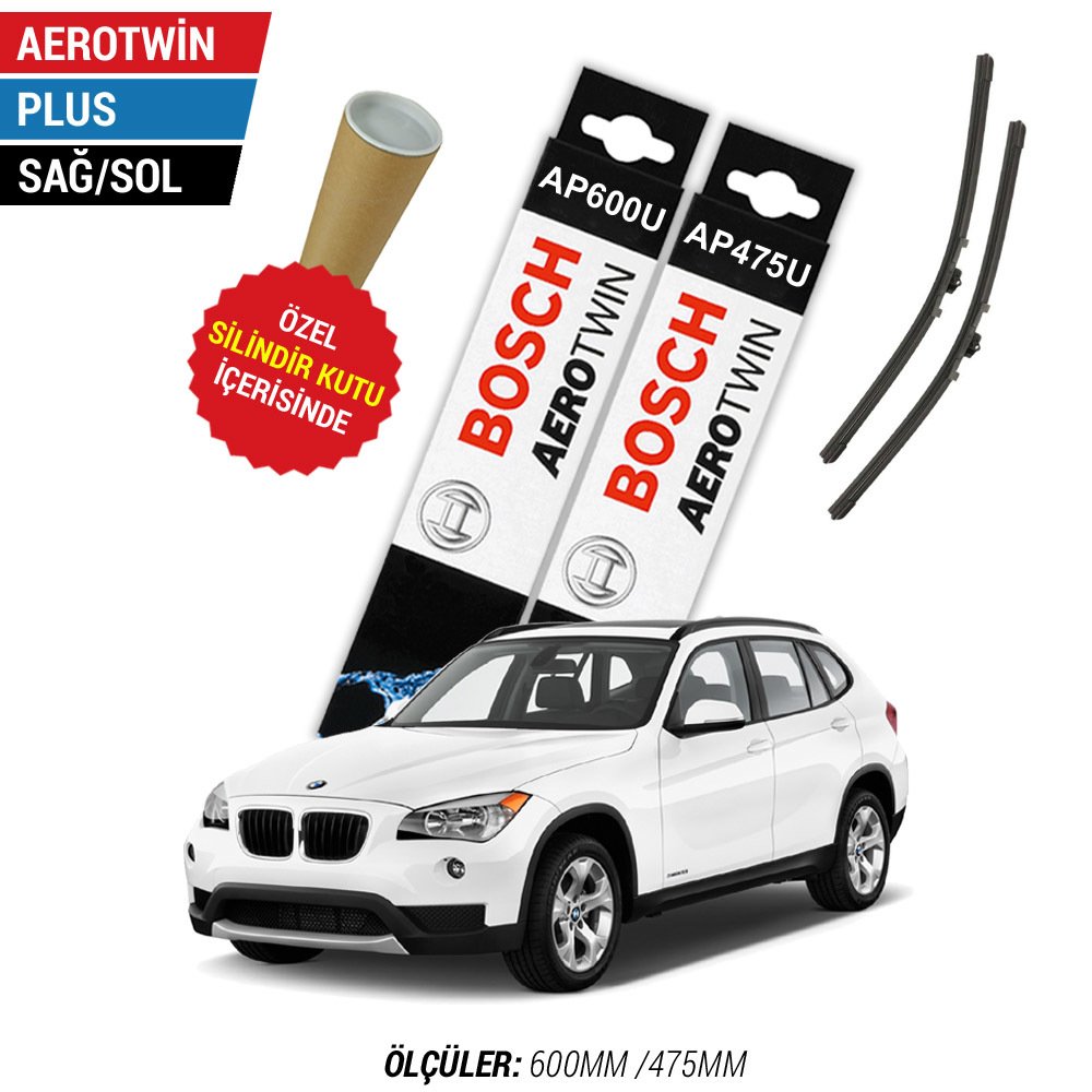 BMW X1 Silecek Takımı (2010-2015 E84) Bosch Aerotwin Plus