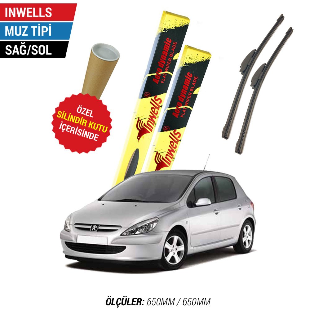 Peugeot 307 İnwells Muz Silecek (2001-2004)