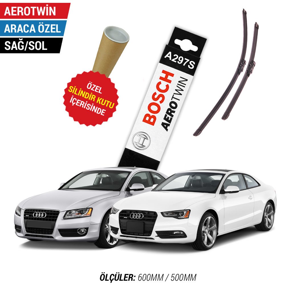 Audi A5 Silecek Takımı (2009-2020) Bosch Aerotwin A297S