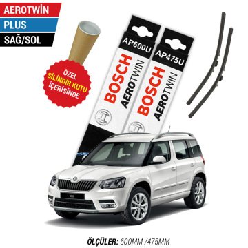 Skoda Yeti Silecek Takımı (2009-2016) Bosch Aerotwin Plus