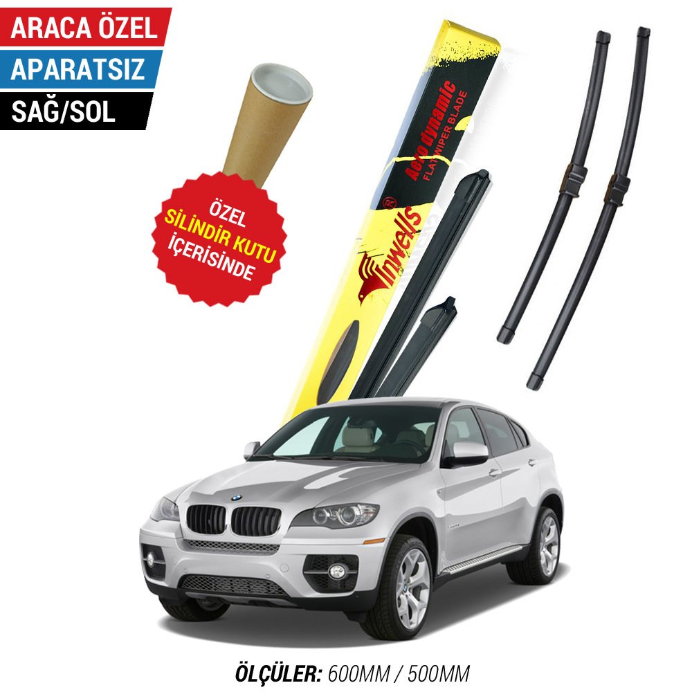 BMW X6 E71 İnwells Muz Silecek Takımı (2008-2012)