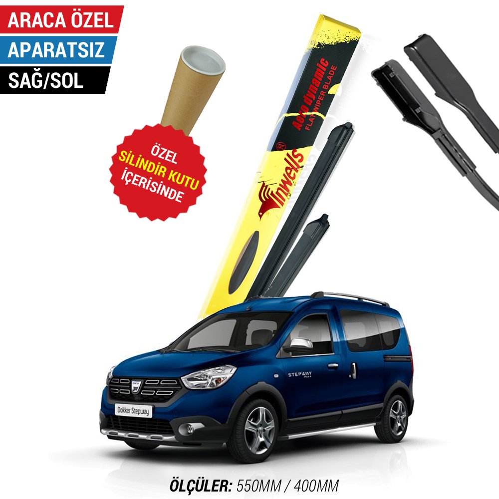 Dacia Dokker İnwells Muz Silecek Takımı (2016-2019)