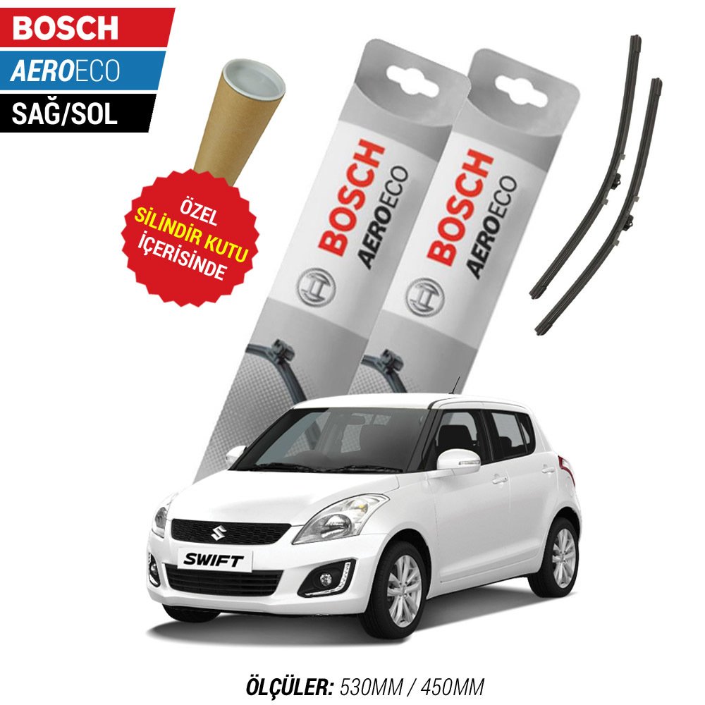 Suzuki Swift Silecek Takımı (2010-2013) Bosch Aeroeco