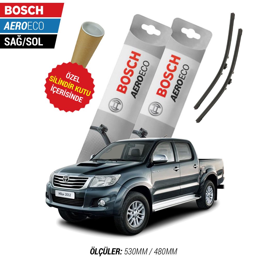 Toyota Hilux Muz Silecek (2005-2015) Bosch Aeroeco