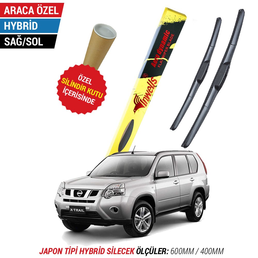 Nissan X-Trail İnwells Hybrid Silecek (2007-2014)