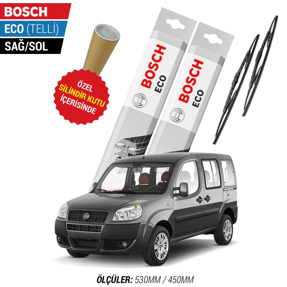 Fiat Doblo Silecek Takımı (2000-2010) Bosch Eco
