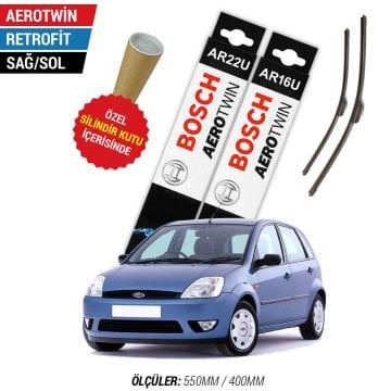 Ford Fiesta Silecek Takımı (2002-2008) Bosch Aerotwin