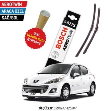 Peugeot 207 Silecek Takımı (2007-2012) Bosch Aerotwin A977S