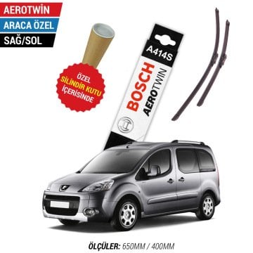 Peugeot Partner Silecek Seti (2010-2018) Bosch Aerotwin A414S