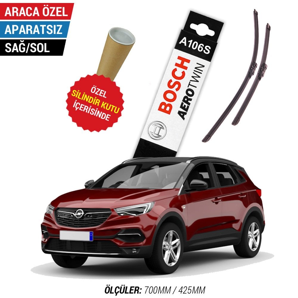 Opel Grandland X Silecek Seti (2017-2021) Bosch Aerotwin