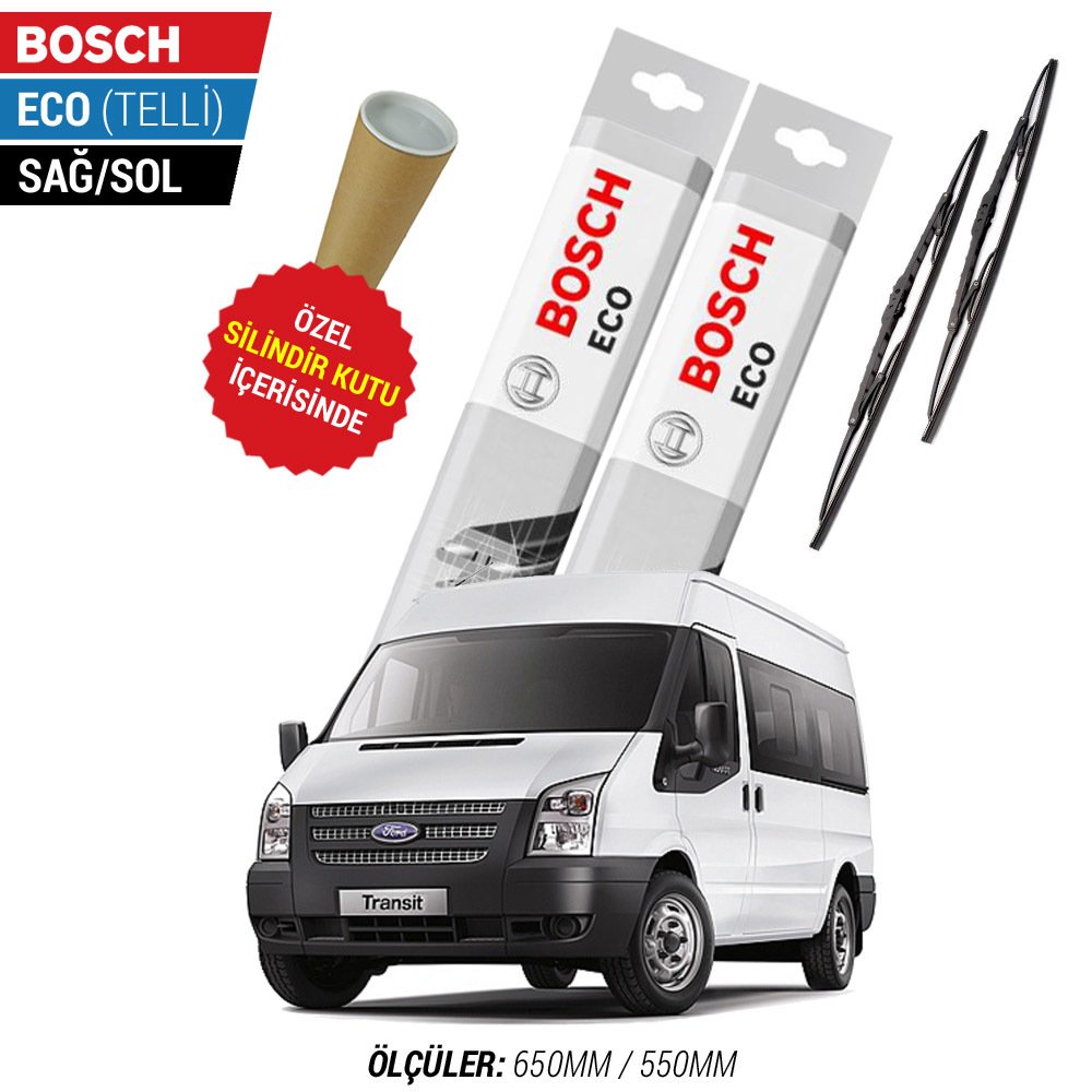 Ford Transit Silecek Takımı (2000-2012) Bosch Eco