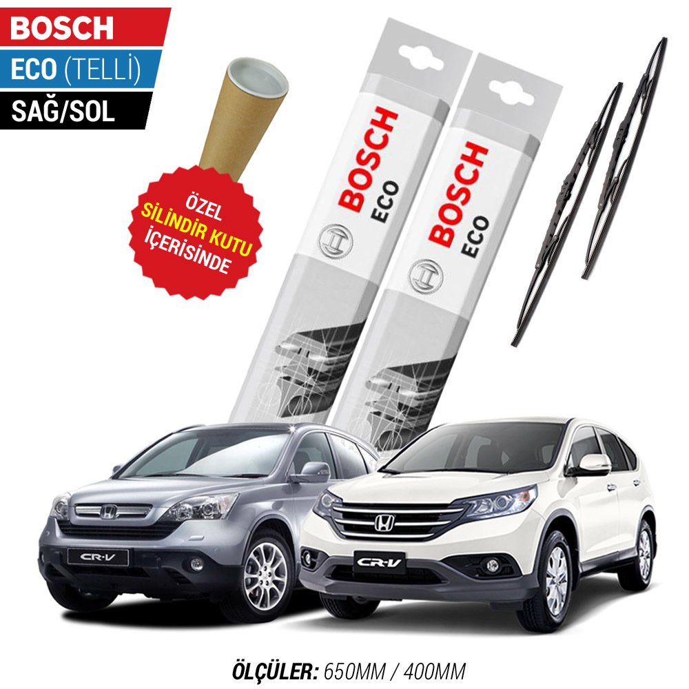 Honda CRV Silecek Takımı (2007-2022) Bosch Eco