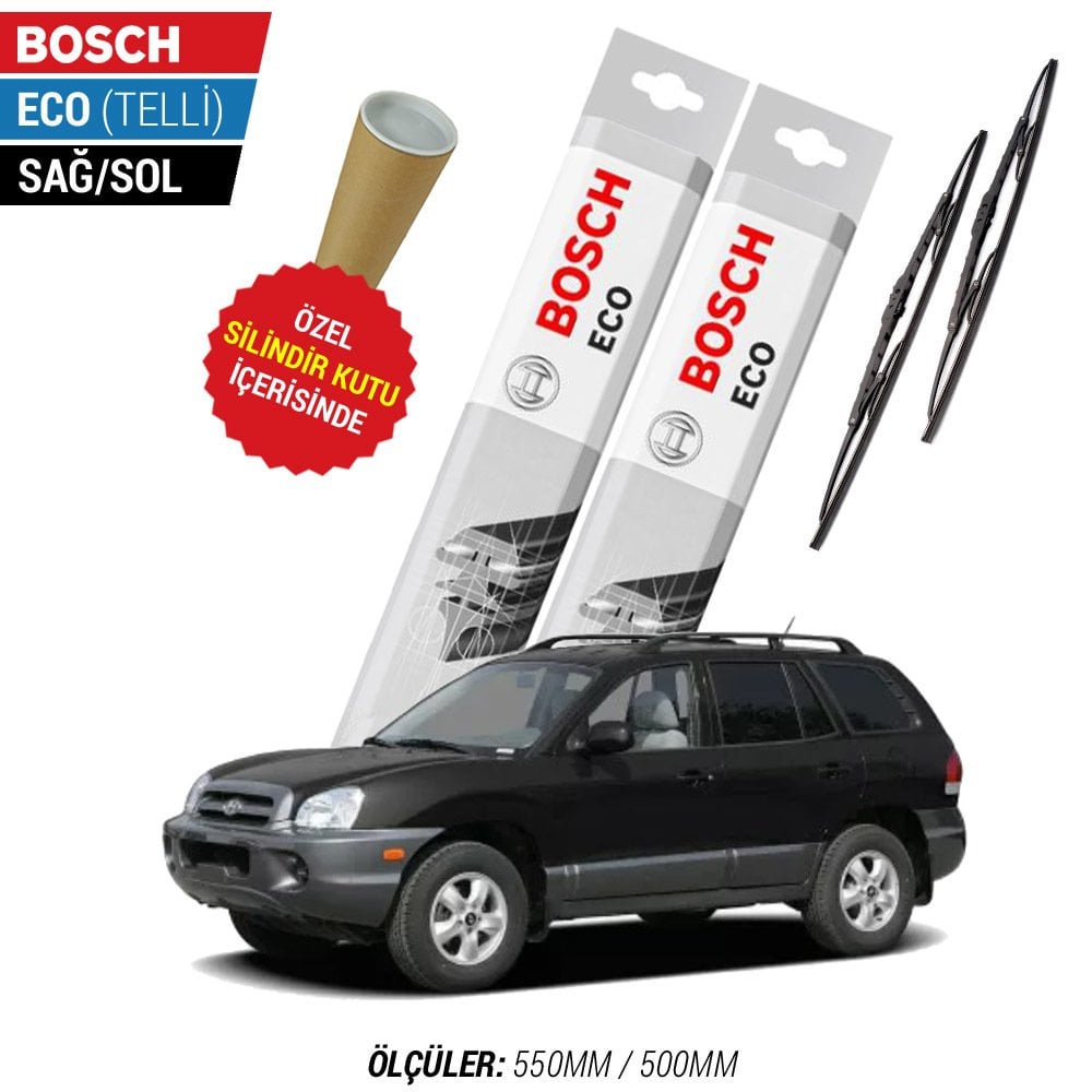 Hyundai Santafe Silecek Takımı (2000-2005) Bosch Eco