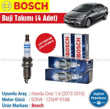 Honda Civic 1.6 FB7 Bosch Çift İridyum Buji (2013-2016)