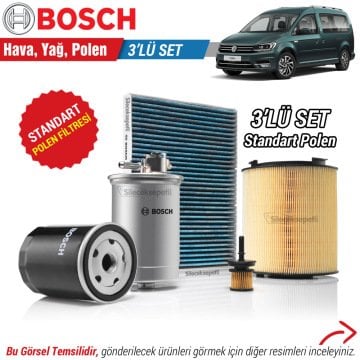 Volkswagen Caddy 1.0 TSI Bosch Filtre Bakım Seti (2016-2020)