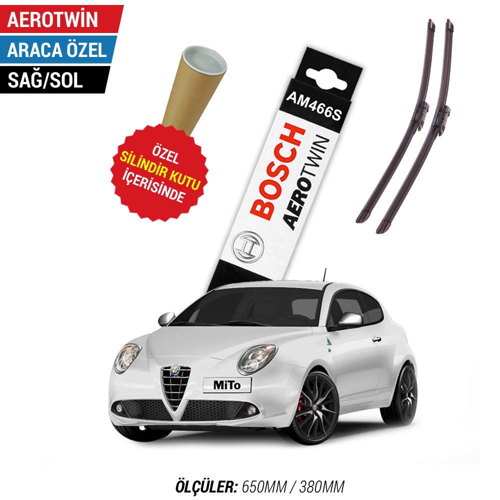 Alfa Romeo Mito Silecek (2008-2016) Bosch Aerotwin AM466S