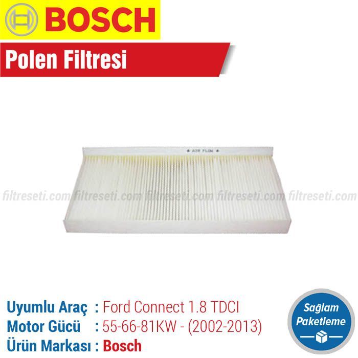 Ford Transit Connect 1.8 TDCI Bosch Polen Filtresi (2002-2013)