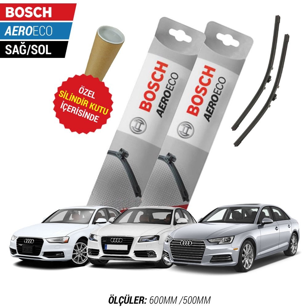 Audi A4 Silecek Takımı (2008-2020) Bosch Aeroeco