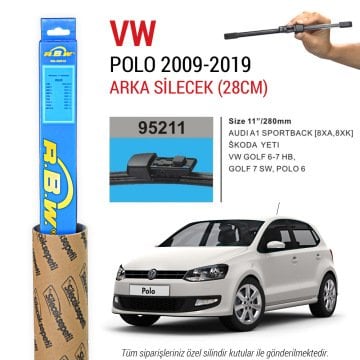 VW Polo RBW Arka Silecek (2009-2019)