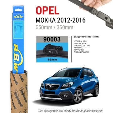 Opel Mokka RBW Muz Silecek Takımı (2012-2017)