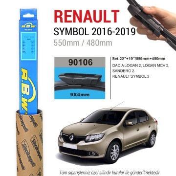 Renault Symbol RBW Muz Silecek Takımı (2016-2019)
